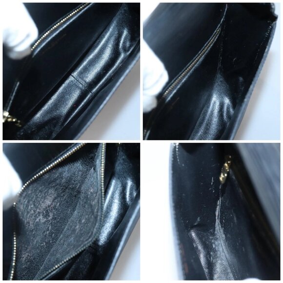 LOUIS VUITTON Epi Saint Cloud GM Shoulder Bag Black Noir M52192 LV Auth 136415 - Picture 15 of 16